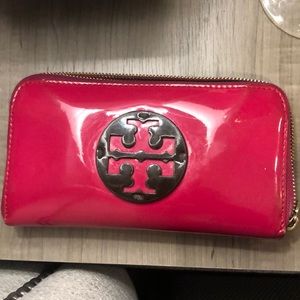 Pink Tory Burch Wallet